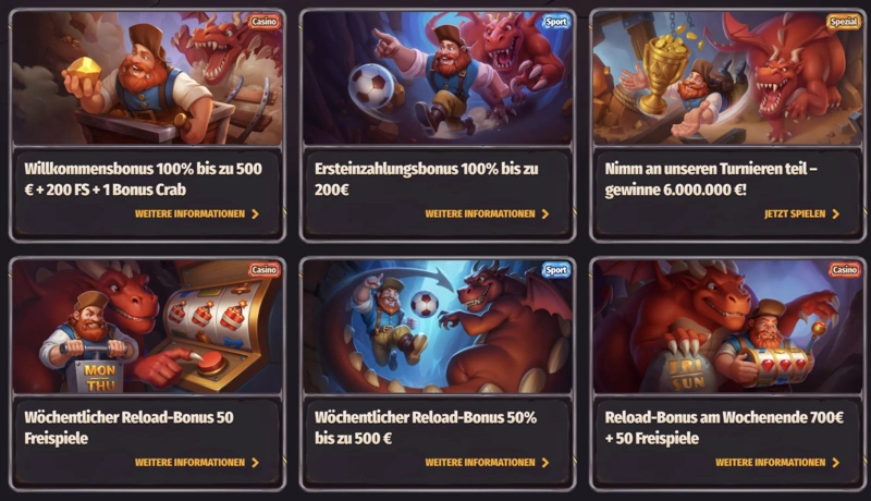 Dragonia Bonuses